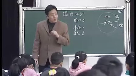 小学六年级数学优质课视频上册《圆的认识》_徐凌志