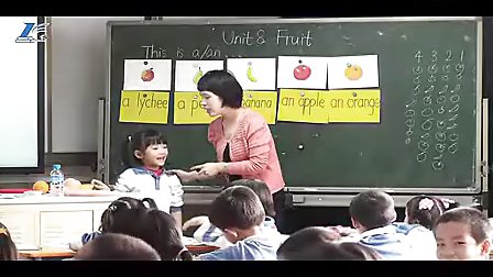 小学一年级英语优质课视频上册《Unit 8 Fruit》深港版_宋老师