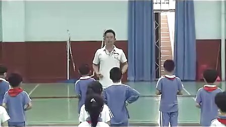 小学二年级体育优质课视频《武术健身——跳跃运动》_杨老师