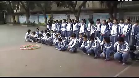 小学五年级体育优质课视频视频《快乐的呼啦圈》_吴老师