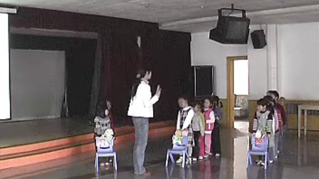 幼儿园大班语言优质课视频展示《留住小鸟》_王老师
