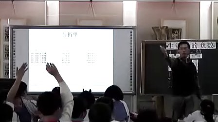 小学四年级数学优质课视频《生活中的负数》_北师大版_杜老师