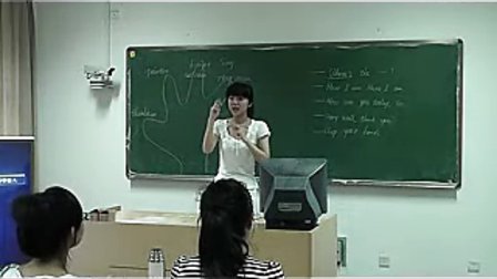2013年教师招聘面试试讲视频 英语歌曲教唱技能 张琳