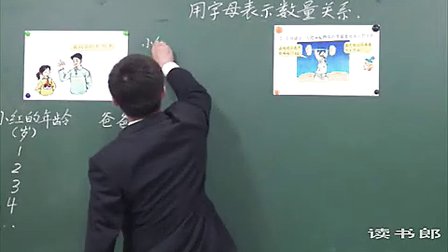 数学小学5上4.2 用字母表示数量关系_746a_黄冈数学视频