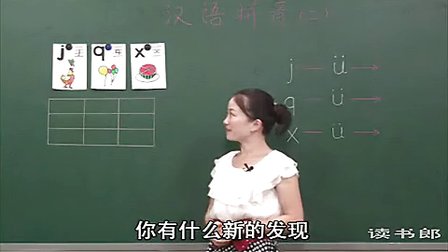 语文小学1上1.1 汉语拼音(三)上_d321_黄冈语文视频