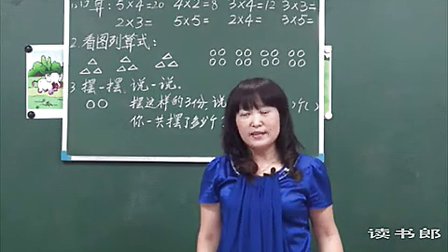 数学小学2上4.7 用数学_黄冈数学视频