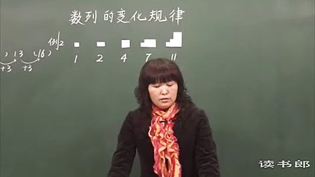 数学小学2下9.2 数列的变化规律_黄冈数学视频