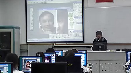 初二信息技术,数码相片的修补教学视频海天出版社刘阳