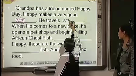 fish story 初二英语优质课视频