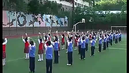 持轻物掷远 重庆市中小学 优质体育课程 中加友道小学 何琳