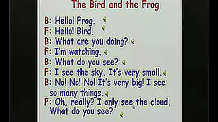 the bird and the frog 新课程小学英语特级教师