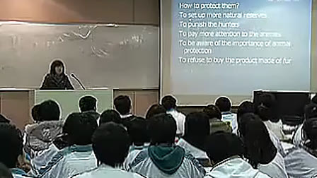 wildlife protection-整节课例_高中英语广东名师课堂教学展示视频