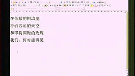 《少年情怀总是诗》讲授类