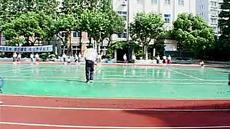 民体滚铁环_上海市小学体育教师说课与实录视频