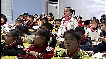 《搭石》人教版小学语文四年级上册优质课堂实录视频_张老师