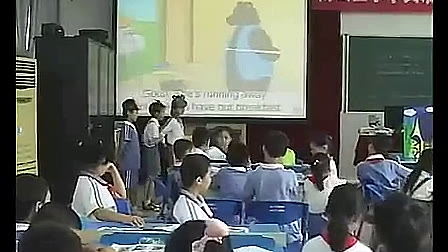 《Story》小学英语公开课堂实录视频-刘老师
