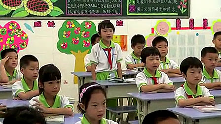 《小蝌蚪找妈妈》人教版小学语文一年级下册课堂实录视频_吴老师
