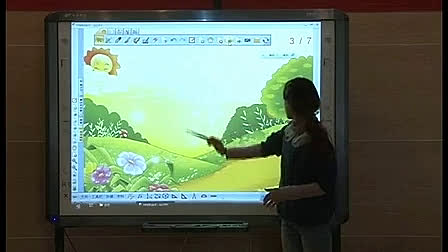 《美丽的蝴蝶》幼儿园电子白板优质课-倪璐