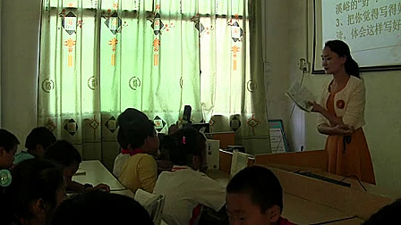 《索溪峪的“野”》小学语文六年级-旷苏梅老师教学视频（一）